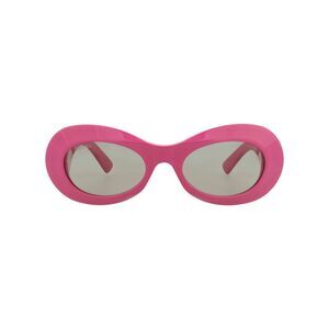 Gucci Round-Frame Recycled Acetate Sunglasses Pink Womens